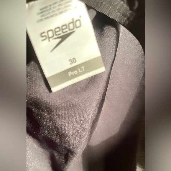 NNT Speedo Black Pro LT Super Pro Ultra Swim Compression Competition Swimsuit 30 - Picture 4 of 4